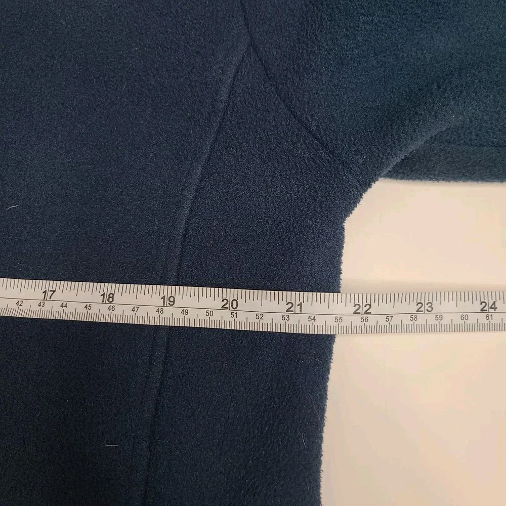 REI Men's Size Medium Navy Full Zip Up‎ Long Sleeve Fleece Jacket
